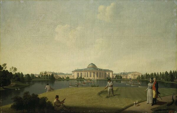 Бенжамин Петерсен, «Вид Таврического сада в Санкт-Петербурге» (1797)